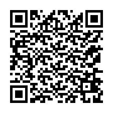 QR kód a telefonszámhoz +12176429132