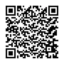 Codice QR per il numero di telefono +12176429135