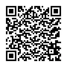 Kod QR dla numeru telefonu +12176429504