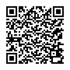 QR код за телефонен номер +12176430152