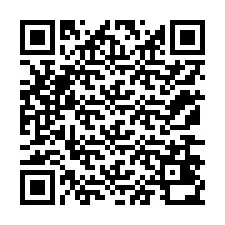 Kode QR untuk nomor Telepon +12176430181