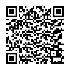 QR код за телефонен номер +12176431374