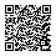 QR-Code für Telefonnummer +12176431375