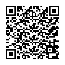 QR-koodi puhelinnumerolle +12176432409