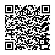 Kode QR untuk nomor Telepon +12176432981