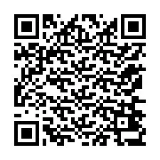 Codice QR per il numero di telefono +12176437236