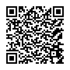 Codice QR per il numero di telefono +12176454361