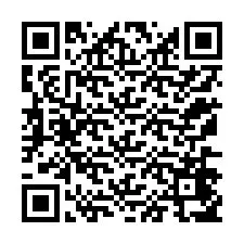 Código QR para número de teléfono +12176457954