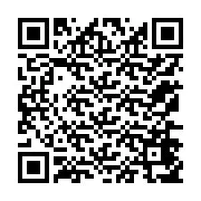 Código QR para número de teléfono +12176457963