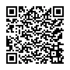 QR Code สำหรับหมายเลขโทรศัพท์ +12176461034