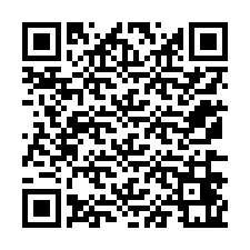 Kode QR untuk nomor Telepon +12176461043