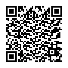 電話番号のQRコード +12176475080