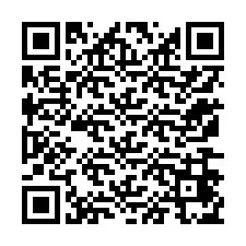 Código QR para número de telefone +12176475086