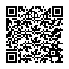 Código QR para número de teléfono +12176494669