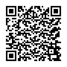 QR-Code für Telefonnummer +12176497434