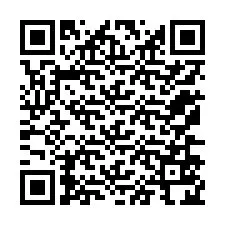 QR Code สำหรับหมายเลขโทรศัพท์ +12176524173