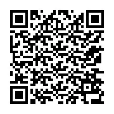 Codice QR per il numero di telefono +12176536686