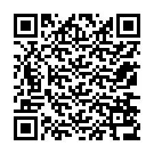 QR-Code für Telefonnummer +12176536687