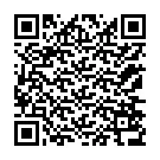 QR-koodi puhelinnumerolle +12176536691