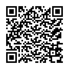 QR Code pour le numéro de téléphone +12176538809