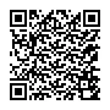 Código QR para número de teléfono +12176550562