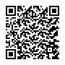 Codice QR per il numero di telefono +12176556334