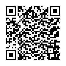 QR-koodi puhelinnumerolle +12176563445