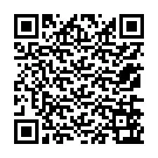 Código QR para número de teléfono +12176563447