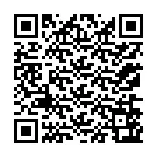 Codice QR per il numero di telefono +12176563449