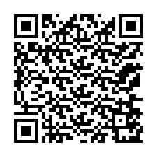 QR-koodi puhelinnumerolle +12176571225