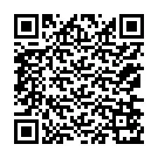 Codice QR per il numero di telefono +12176571229