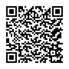 QR-koodi puhelinnumerolle +12176571235