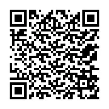 QR Code pour le numéro de téléphone +12176575437