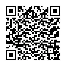 QR-код для номера телефона +12176575445