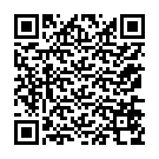 QR Code สำหรับหมายเลขโทรศัพท์ +12176578916