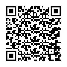 Kode QR untuk nomor Telepon +12176578919