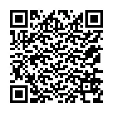 QR-koodi puhelinnumerolle +12176578923