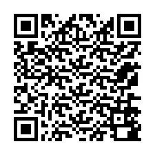 QR-код для номера телефона +12176580857