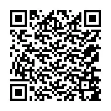 QR код за телефонен номер +12176585173