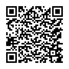 QR kód a telefonszámhoz +12176585176