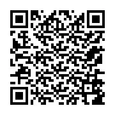 QR Code pour le numéro de téléphone +12176586857