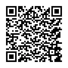Codice QR per il numero di telefono +12176586866