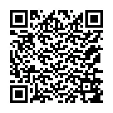 QR kód a telefonszámhoz +12176587475