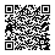 Código QR para número de telefone +12176587481