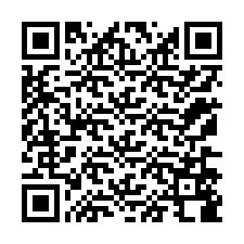 Código QR para número de teléfono +12176588151