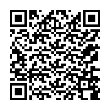 QR-koodi puhelinnumerolle +12176588153