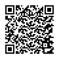 QR-koodi puhelinnumerolle +12176612762