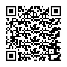 QR-koodi puhelinnumerolle +12176612764