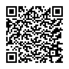 Código QR para número de teléfono +12176614358