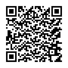 Kode QR untuk nomor Telepon +12176614359